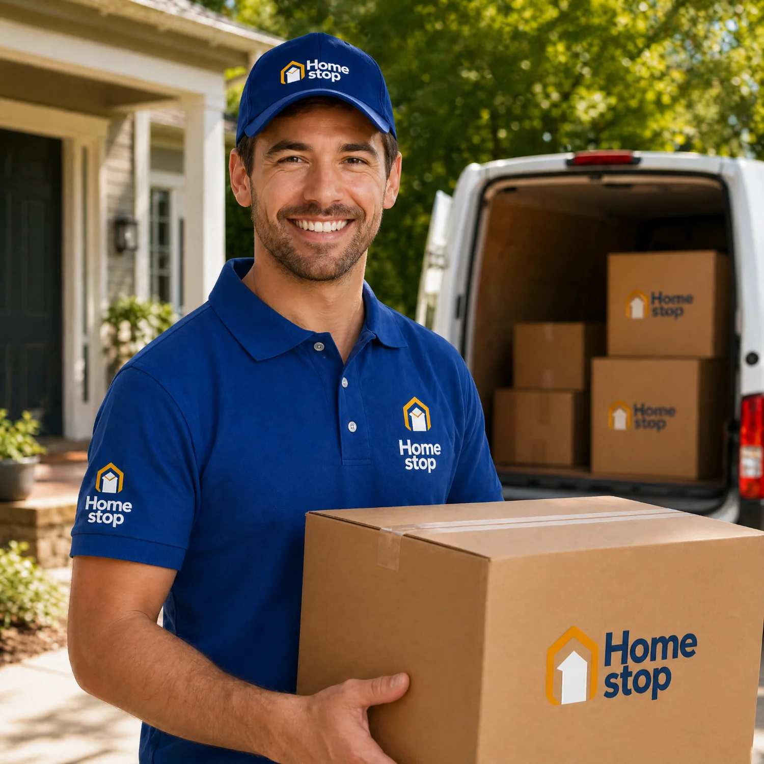 Delivery Uniform with design